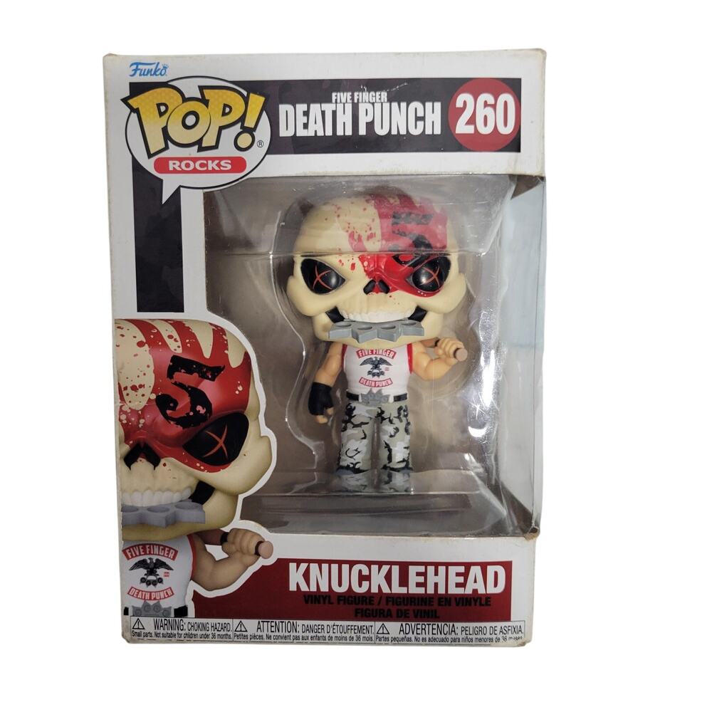 Funko Pop Rocks # 260 Five Finger Death Punch Knucklehead 8926-2M5